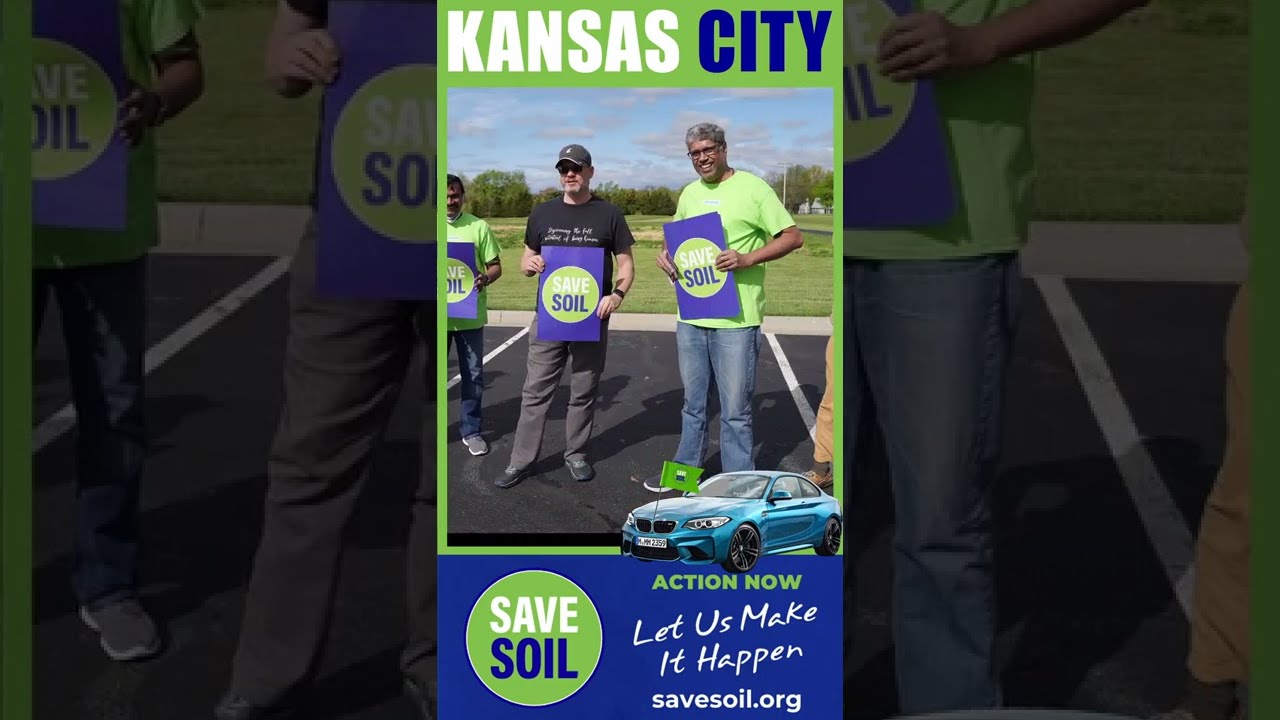 Kansas City Car Rally | Save Soil movement | Conscious Planet