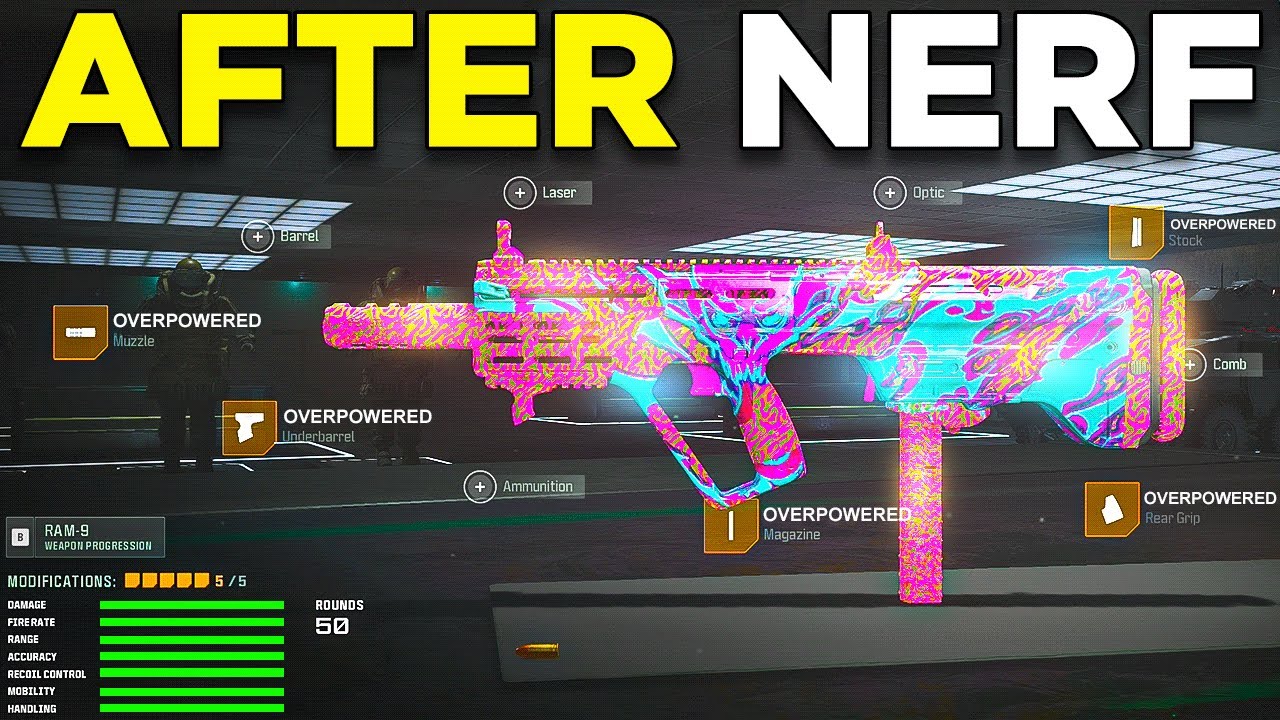 Ram 9 Meta the #1 META SMG Loadout In WARZONE 3! ๐ (Best RAM 9 Class Setup) MW3 ...