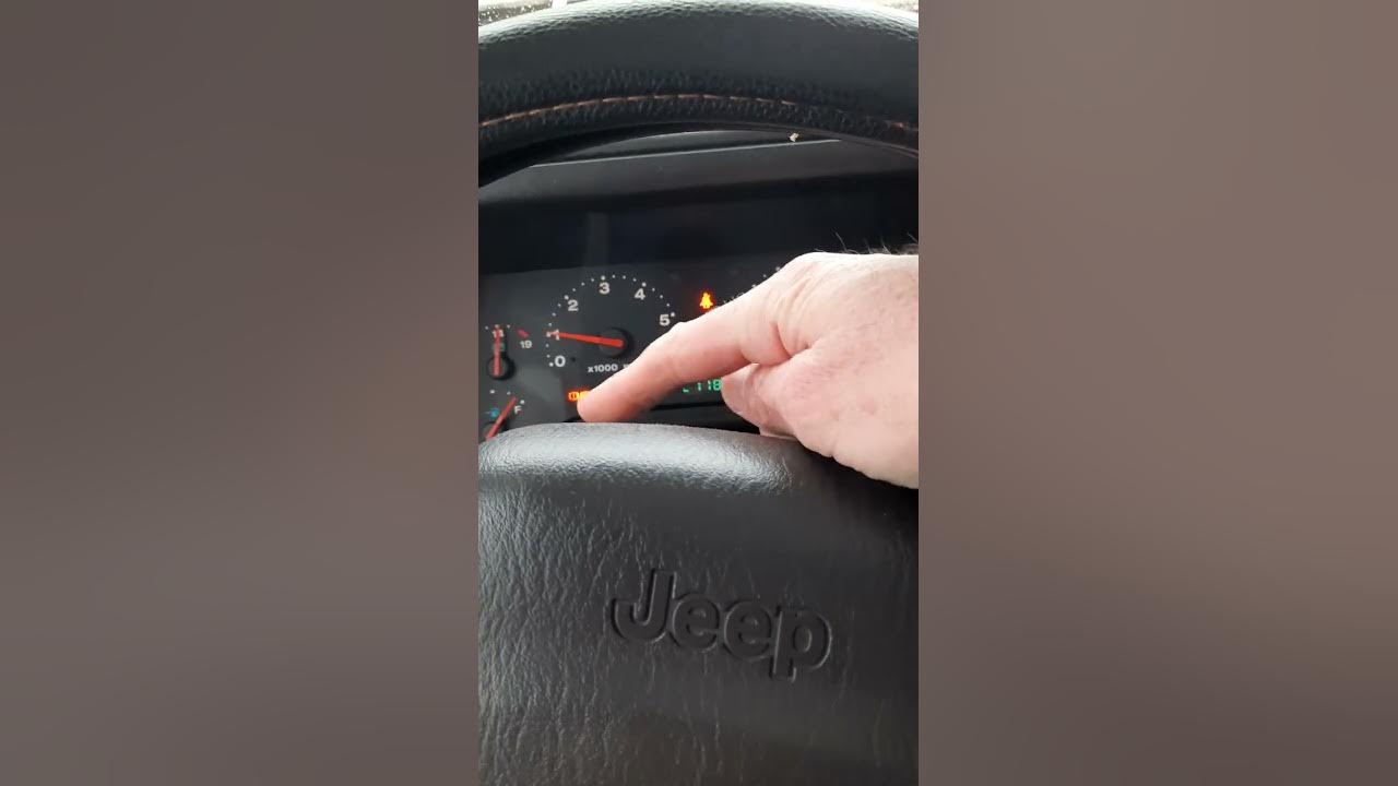 Jeep TJ dash lights don't work. Easy fix. YouTube