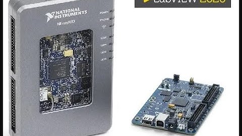 [NO MUSIC] How to use NI myRIO with LabVIEW 2020 - Como utilizar o NI myRIO com LabVIEW2020