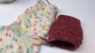 Knit : New sock pattern tutorial. Basket weave screenshot 5