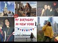 My birt.ay in new york with  kylie jenner   vlog