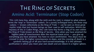 Codon Ring of Trials &amp; Ascension