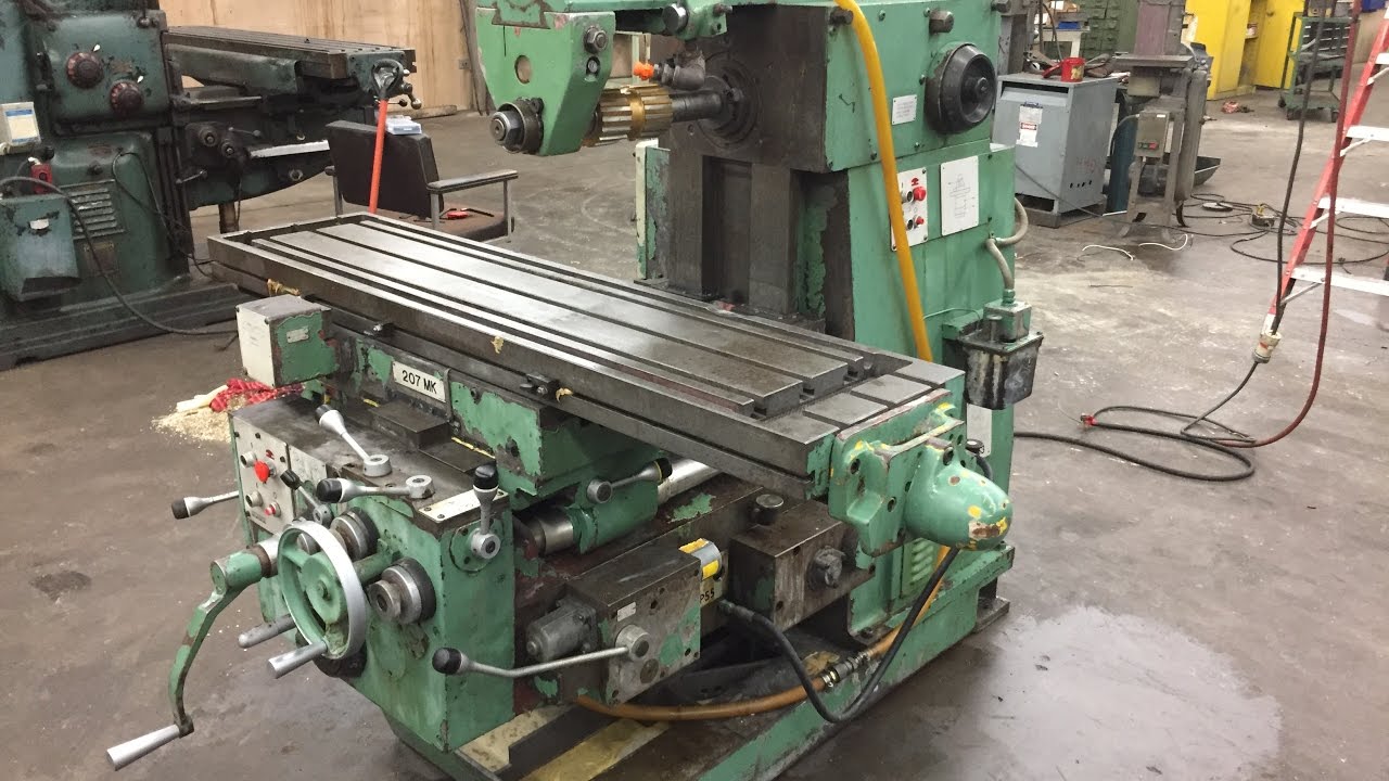 1977 Cincinnati 207 Mk Horizontal Mill Ref 77 367 Sold Youtube