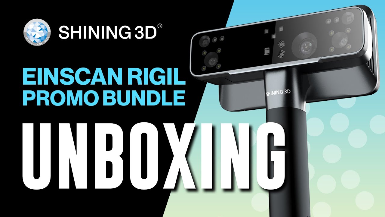 EinScan Rigil Promo Set Unboxing