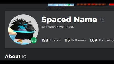 HOW TO GET SPACE IN YOUR ROBLOX DISPLAY NAME!! | Roblox