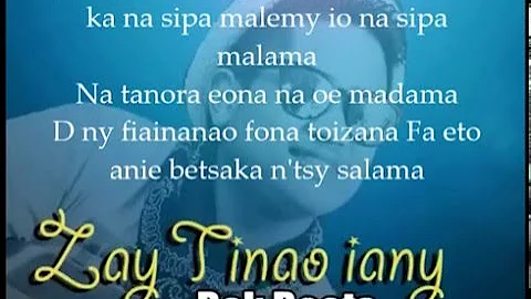 rak roots - zay tinao iany lyrics ( paroles)