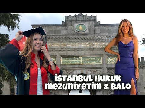 İstanbul Hukuk'tan Mezun Oldum! 🎓Balo ve Kep Atma Törenim/Benimle hazırlanın✨