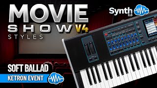 MOVIE SHOW V4 | SOFT BALLAD | KETRON EVENT | SOUND LIBRARY screenshot 3