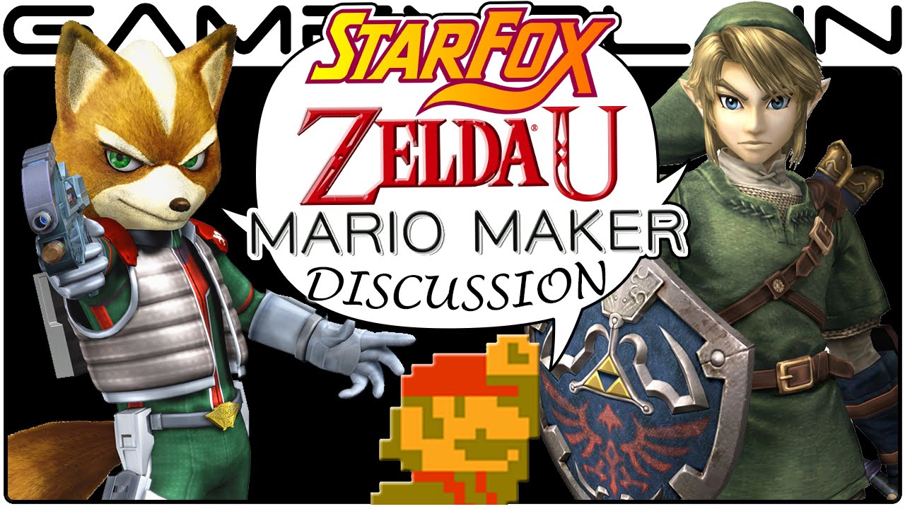 Star Fox U, Zelda U, & Mario Maker Online News - Discussion (Wii U)