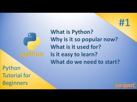 Python - (1) - Introduction to Python