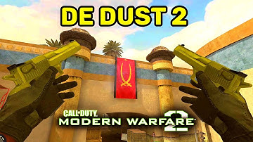 DE_DUST 2 from CS:GO in MODERN WARFARE 2! 🔥 (MW2 IW4x Custom Maps)
