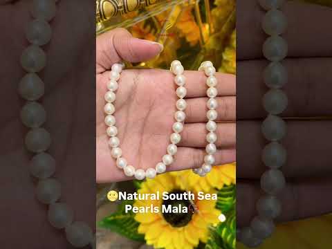 SOUTH SEA PEARL MALA NATURAL 🌝