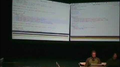 aa-cell live coding at The Loft 1