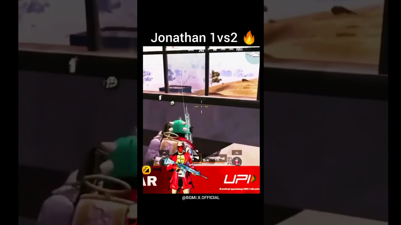 Jonathan pmco official 1v2 gaming 😜