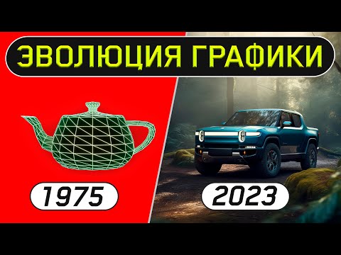 👾Эволюция 3D графики 1963 - 2023👾