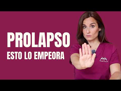 Si tienes prolapso, deja de hacer esto