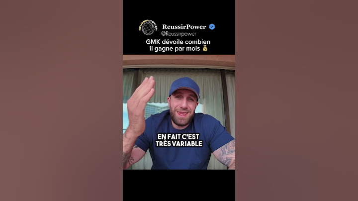 GMK DÉVOILE COMBIEN IL GAGNE PAR MOIS 💰