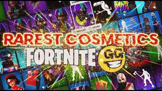 What Are The Rarest Cosmetics In Fortnite??? - Fortnite GG
