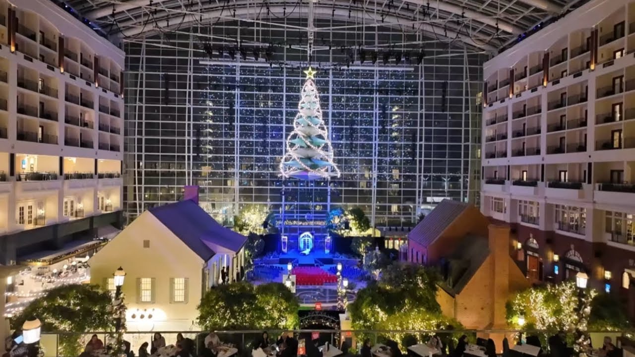 Мы были гостями дня в Gaylord National Resort & Convention Center на Рождество 2025 года в Мэриле...