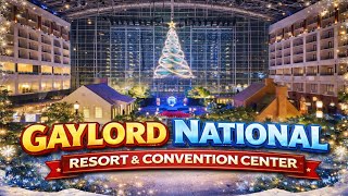 We were DAY GUESTS at Gaylord National Resort & Convention Center Christmas 2025 Maryland Review