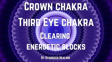 ASMR Light Language Healing For Crown Chakra & Third Eye - Clearing Stagnant Energies!