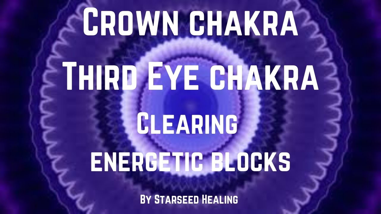 ASMR Light Language Healing For Crown Chakra & Third Eye - Clearing ...