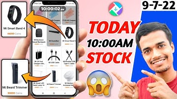 GetApps 10:00am Stock (9-7-22) | Mi Smart Band 4 Avail In Stock 😱 | GetApps Stock