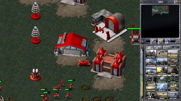 Command and Conquer Red Alert Remastered: Badajoz with Hard AI