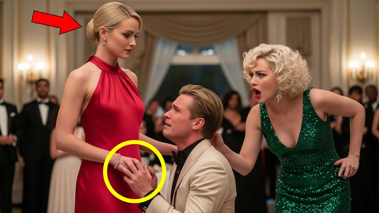 Wife Shows Up in Red Dress at Gala — Billionaire Husband Drops Mistress and Cries to Win Her Back