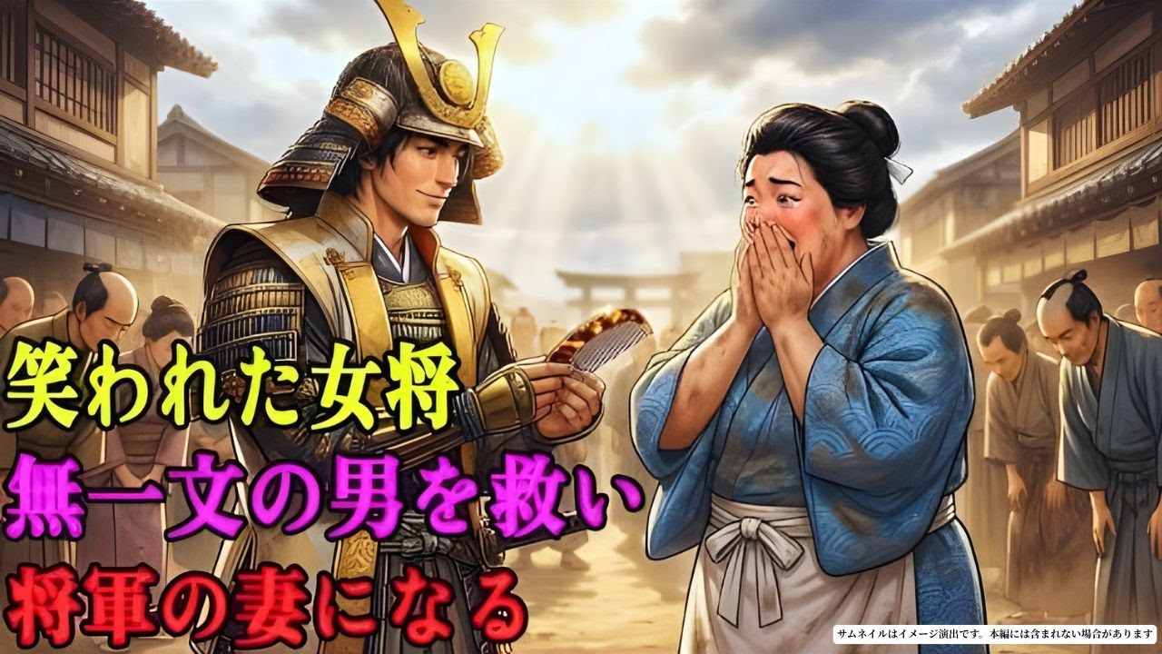 「デブで不細工」と笑われた飯屋の女将。無一文の男に一杯食べさせた結果、翌日「将軍」が迎えに来て妻になった | 野談 | 伝説 | 昔話 | 説話 | 民話
