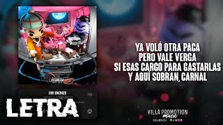 LETRA | Una Amenaza | Estudio 2025 ⚠️ Chuyin & Chino Pacas