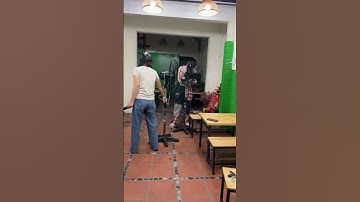 Ship lắp quạt cây công nghiệp cho quán tại gia lâm #quạtcôngnghiệp #quatdien