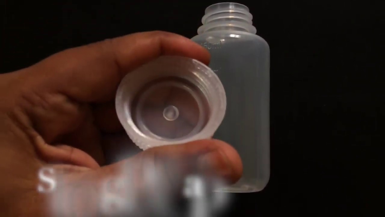 Wide mouth reagent bottle