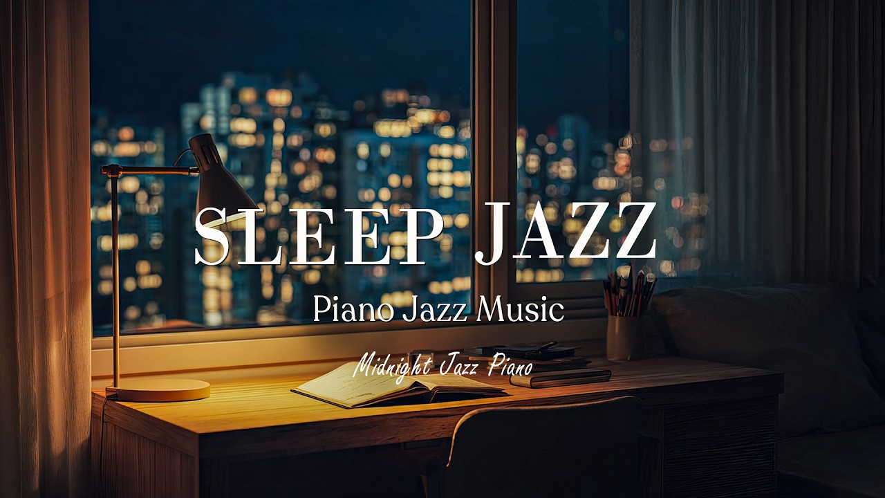 Deep Sleep Jazz Instrumental – Peaceful Piano Jazz Music for Night Relaxation