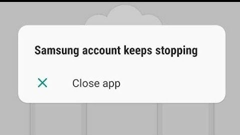 How To Fix Samsung Account Keeps Stopping Problem On All samsung Galaxy phone 2022