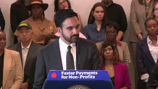 Mayor Mamdani Holds Press Conference with Speaker Menin to Make Nonprofit Announcement News