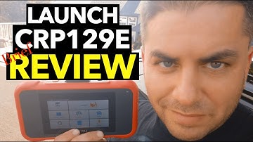 Launch CRP129E Scan Tool Review To Reset Check Engine Light, ABS Light, SRS Light, SAS Light