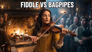 The Duel No One Expected | Fiddle vs Bagpipes Turned the Whole Tavern Upside Down