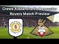 CREWE ALEXANDRA VS DONCASTER ROVERS MATCH PREVIEW