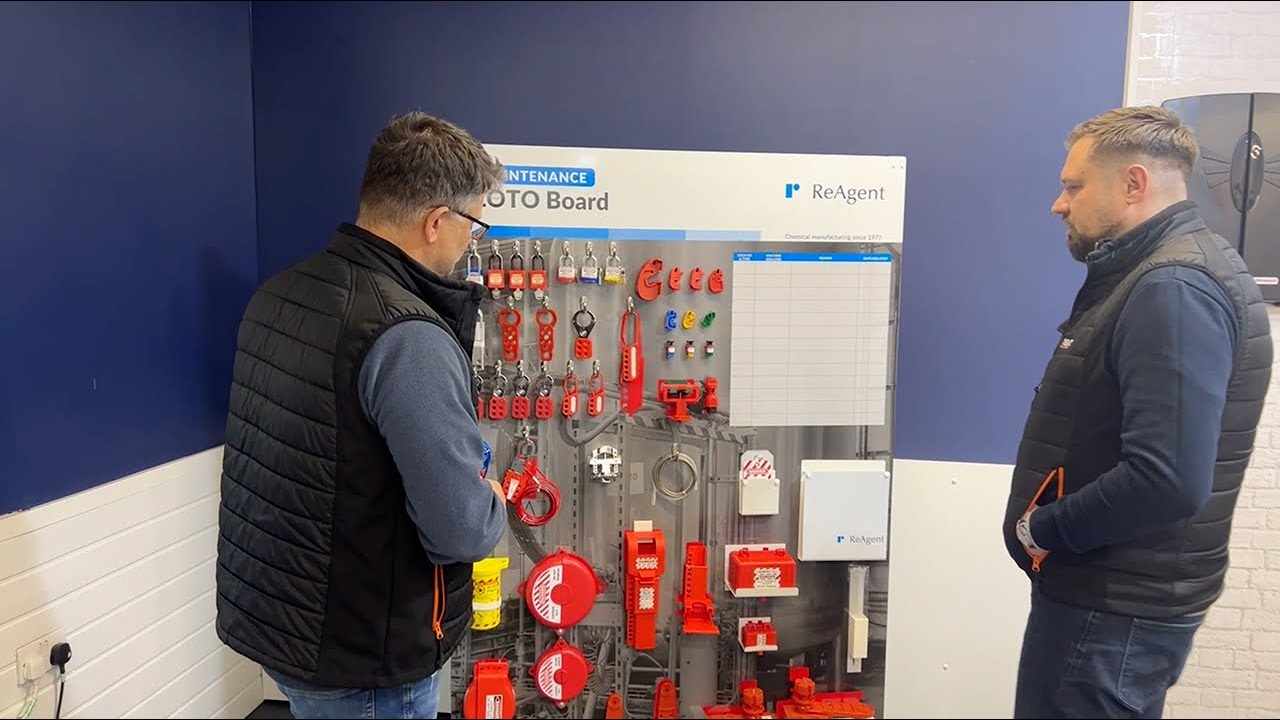 Melo Visual Management & 5S Solution - LOTO Shadow Board