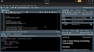 Advanced R: Session 1: Revision and Descriptive Statistics Functions