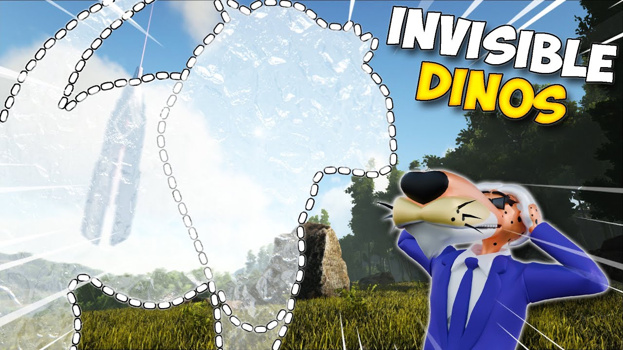 ARK... But EVERY DINO is INVISIBLE!