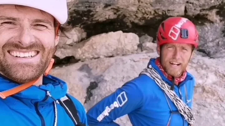 Leo Houlding and Waldo Etherington climb the South...