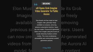 xAI Opens Grok Imagine Video Generator To Public Access