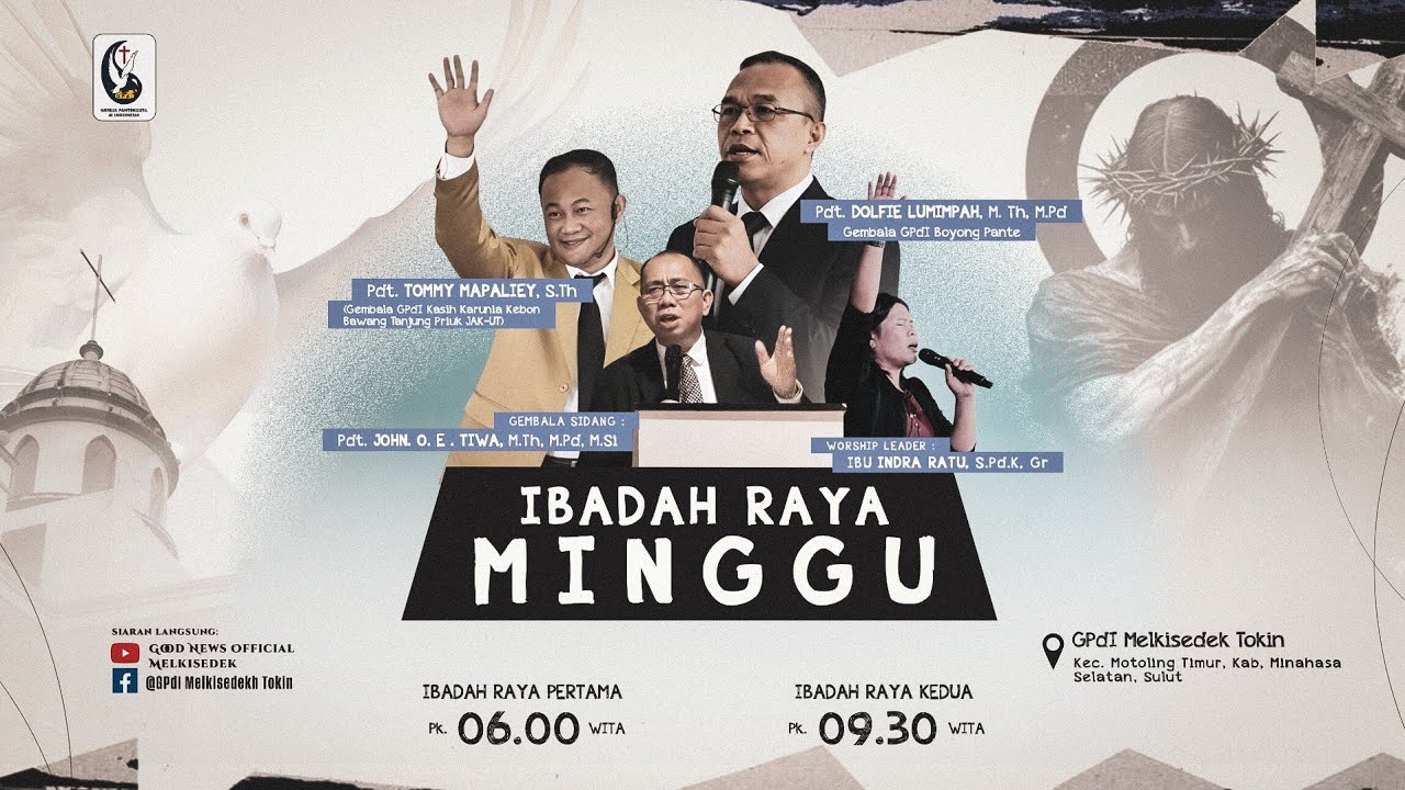 IBADAH ONLINE - IBADAH RAYA KEDUA - Minggu, 22 Februari 2026