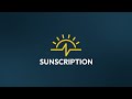 'Sunscription' Logo Animation | After Effects