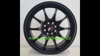 JAPAN RACING WHEELS JR5  | WWW.CERCHIPERAUTO.IT