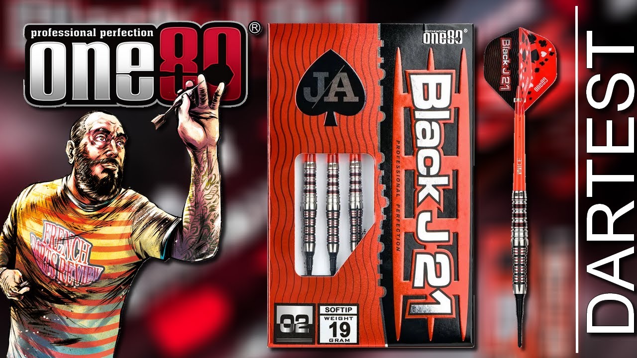 One80 Spring Tips DarTest - One80 - Black J21 ( soft tips) - YouTube