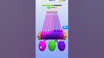 Loom Master 🧶🧵; Level #24 Gameplay (Android, iOS) #Shorts #PlayGo!